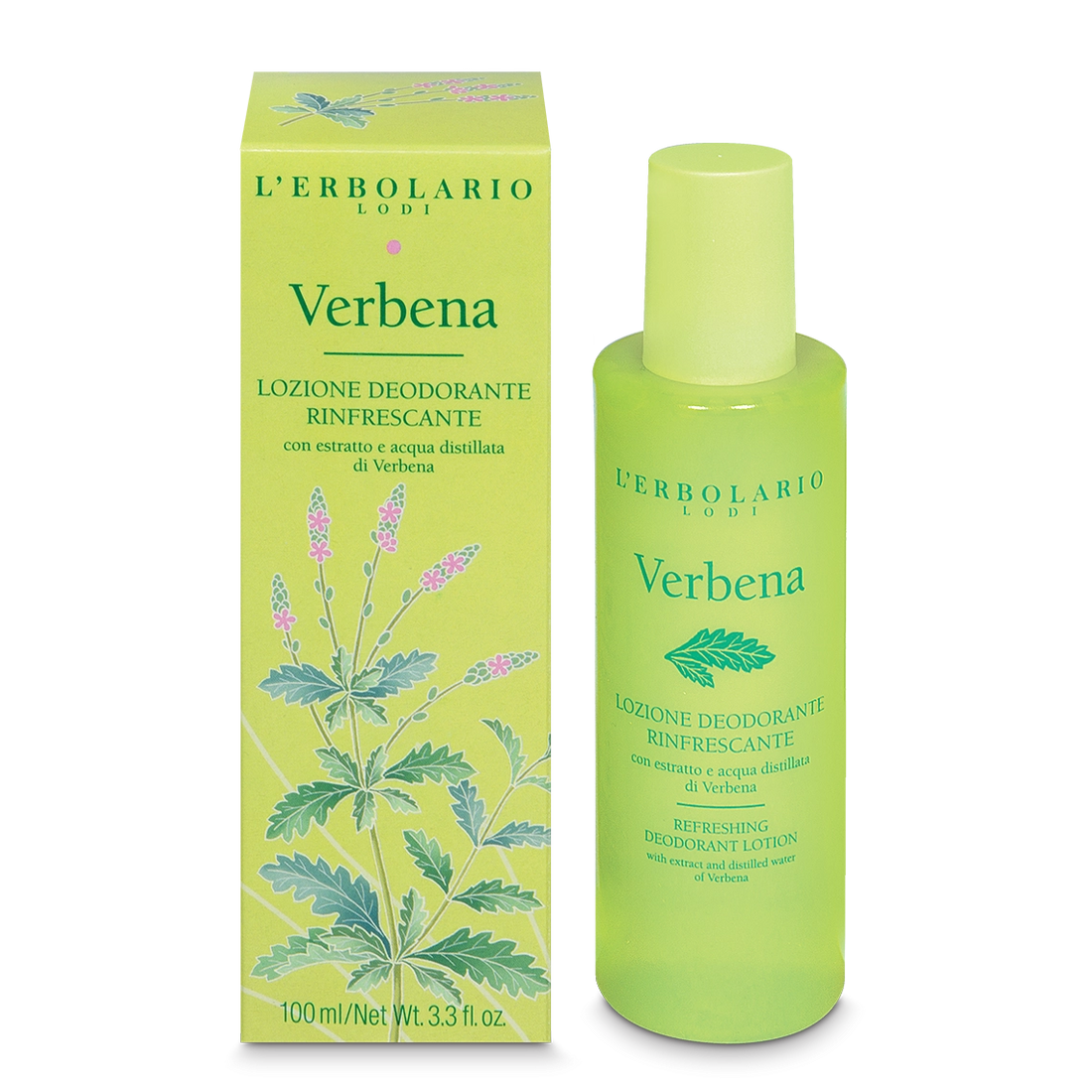 Erfrischende Deodorant-Lotion Verbena