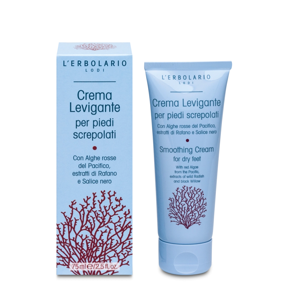 Glättende Creme für rissige Füße