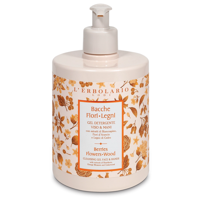 Gel Detergente Viso & Mani Bacche Fiori Legni
