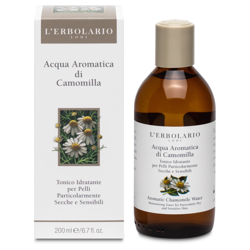 Aromatisches Kamillenwasser für sehr trockene und empfindliche Haut
