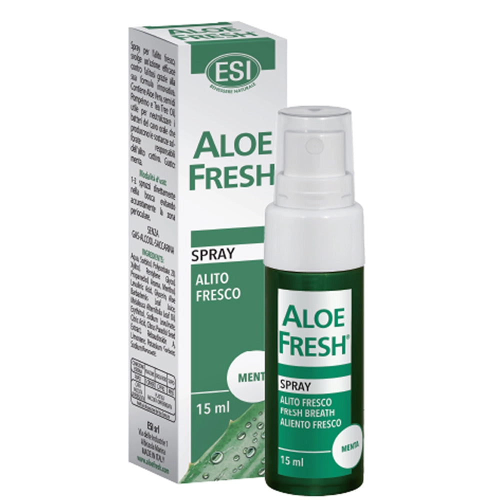 Aloe Fresh Spray de Hálito Fresco – aroma a hortelã