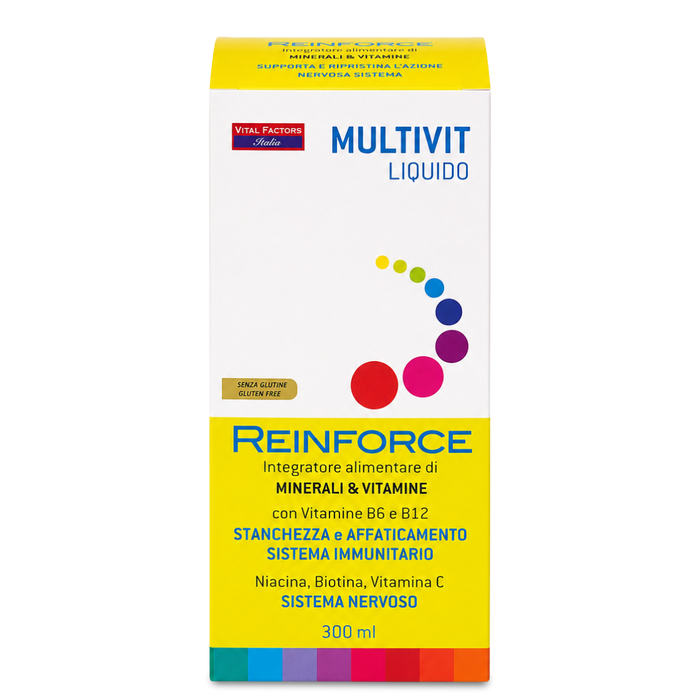 Reinforce Multivit 300 - per Stanchezza e Affaticamento