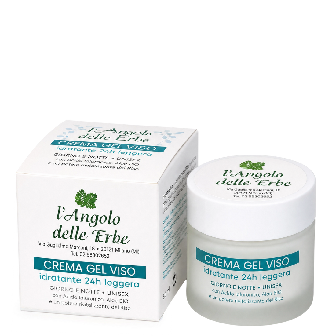 Crema Gel Viso Giorno e Notte - idratante