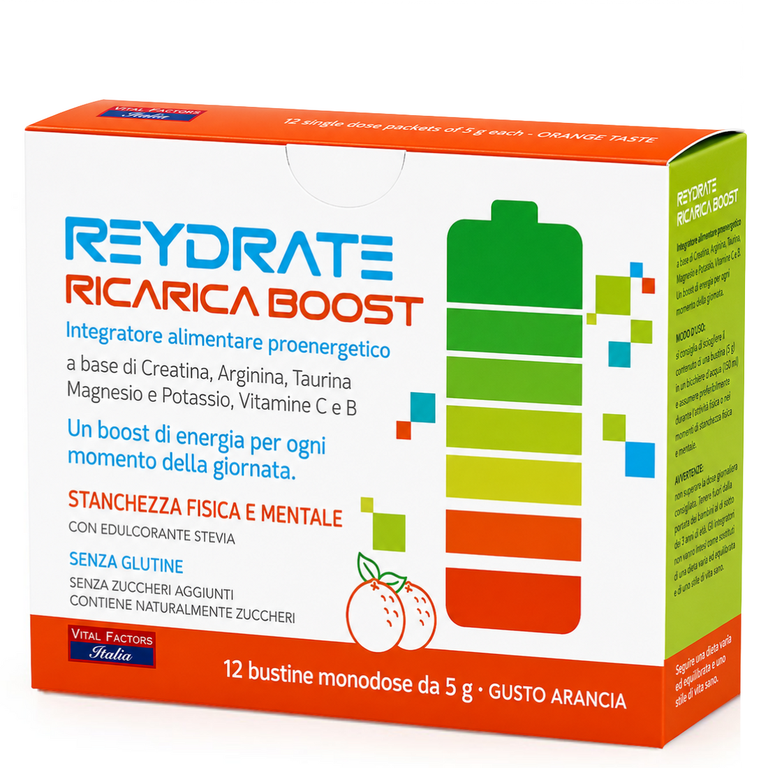 Reydrate Ricarica Boost - Stanchezza Fisica e Mentale