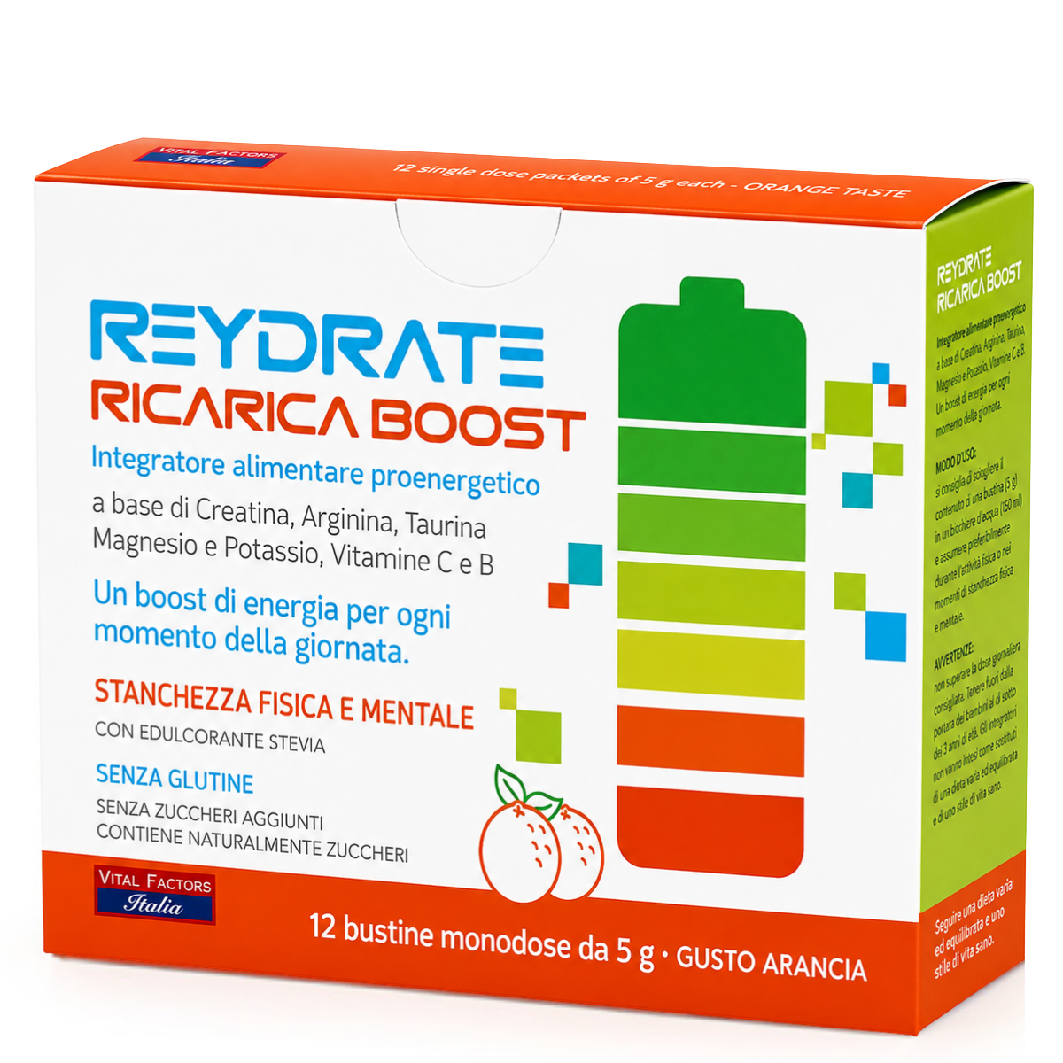 Reydrate Ricarica Boost - Stanchezza Fisica e Mentale