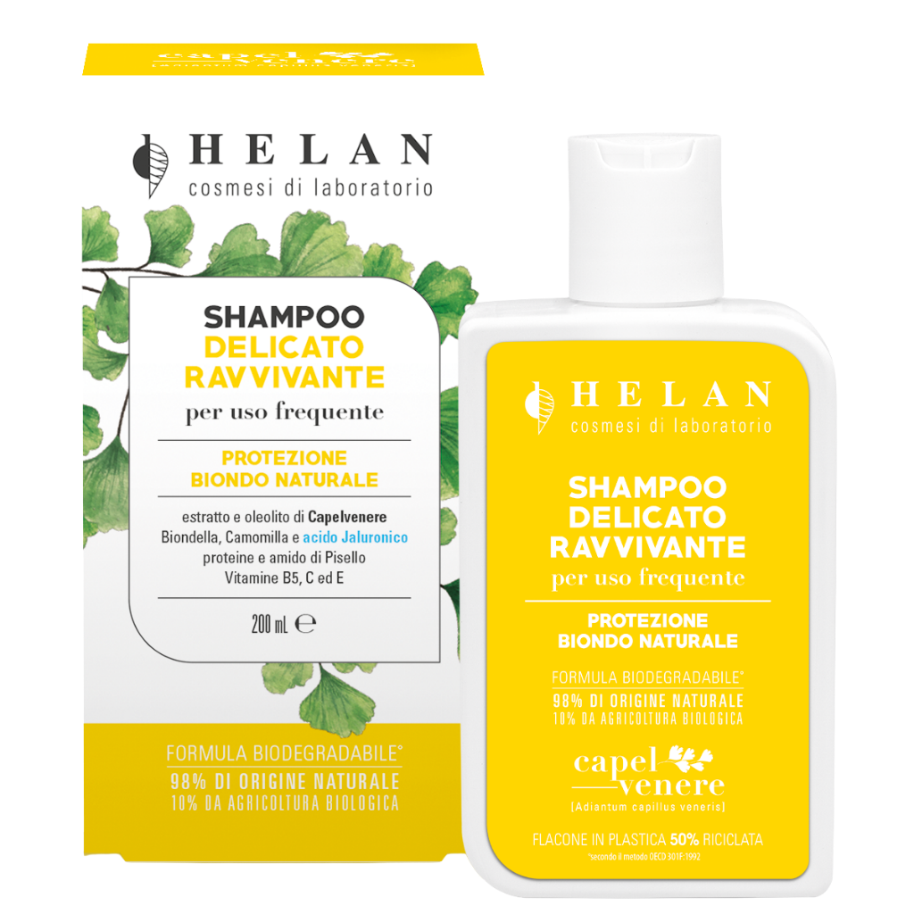 Capelvenere Shampoo Delicato Ravvivante – Biondo Naturale
