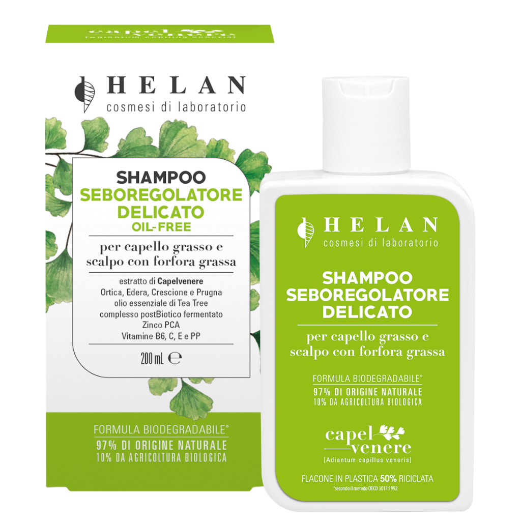 Capelvenere Shampoo Seboregolatore Delicato