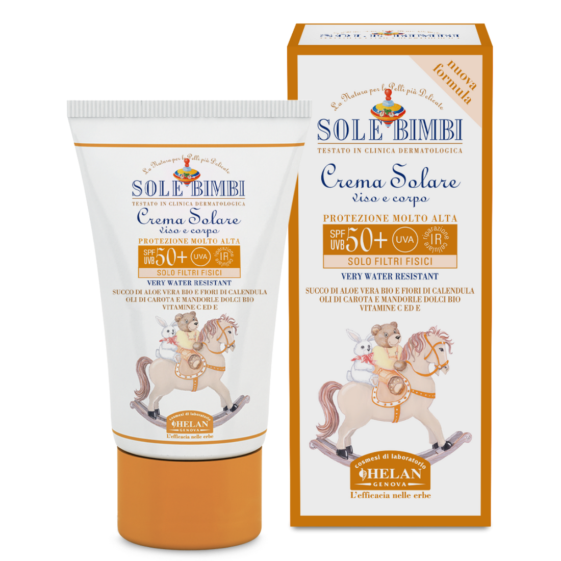 Sole Bimbi Sonnenschutzcreme SPF 50+ - für Gesicht und Körper