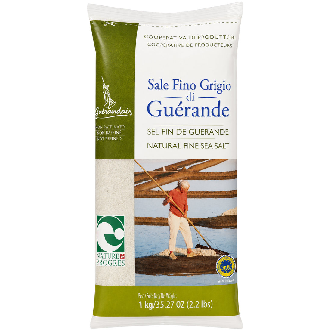 Sale fino Grigio di Guérande - Non raffinato