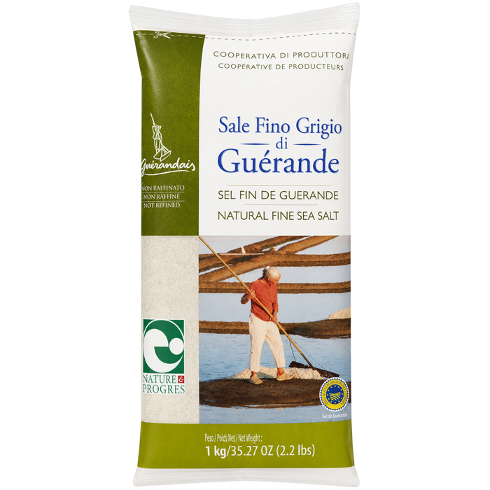 Sal fino Gris de Guérande - No refinado