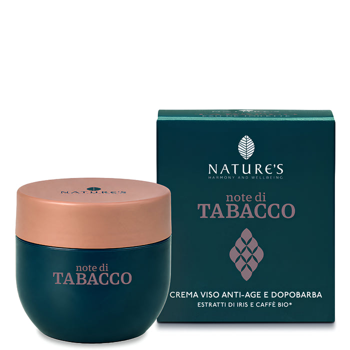 Note di Tabacco – Crema Viso Anti-age e Dopobarba