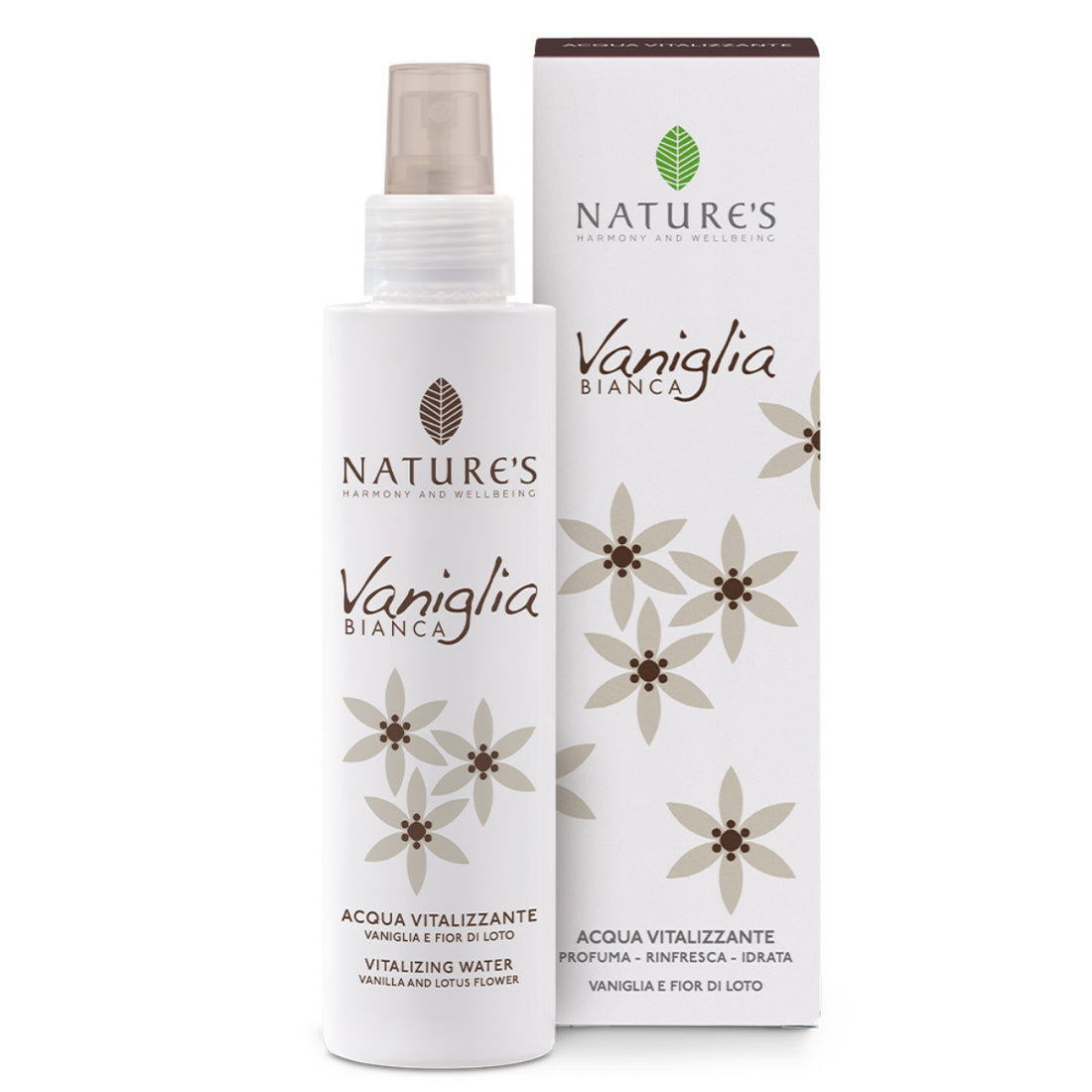 Acqua Vitalizzante Vaniglia Bianca - rinfresca e idrata