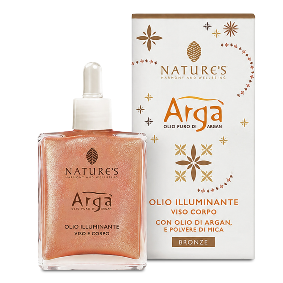 Arga Olio illuminante Viso e Corpo - Bronze