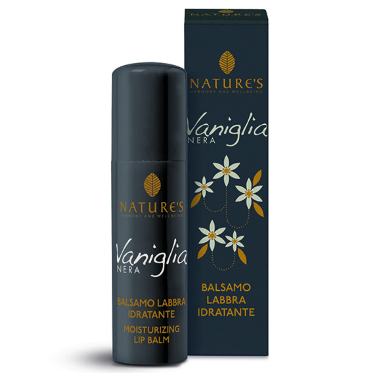 Balsamo Labbra Vaniglia Nera - Idratante