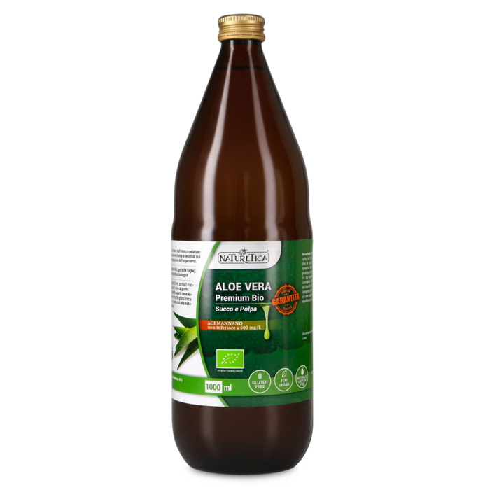 Aloe Vera Saft und Fruchtfleisch - Bio