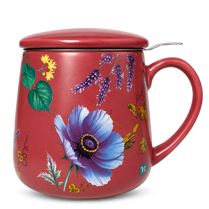 Herbal Infuser - Infusierkanne mit Filter und Deckel