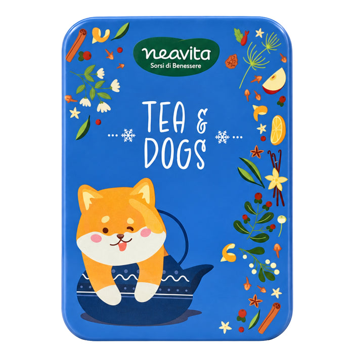 Tea & Dogs – 3 Bio-Kräutertees in der Geschenkdose