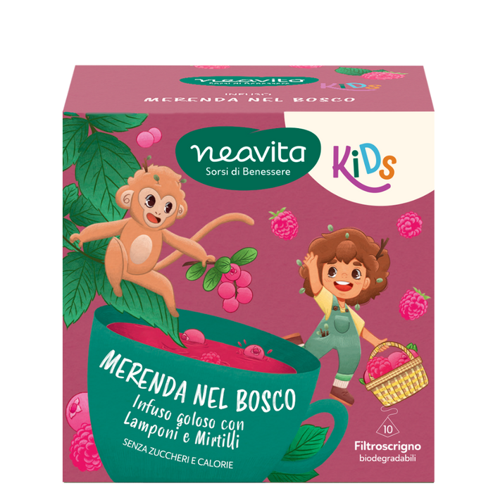 KIDS Merenda Nel Bosco – Infuso goloso e allegro