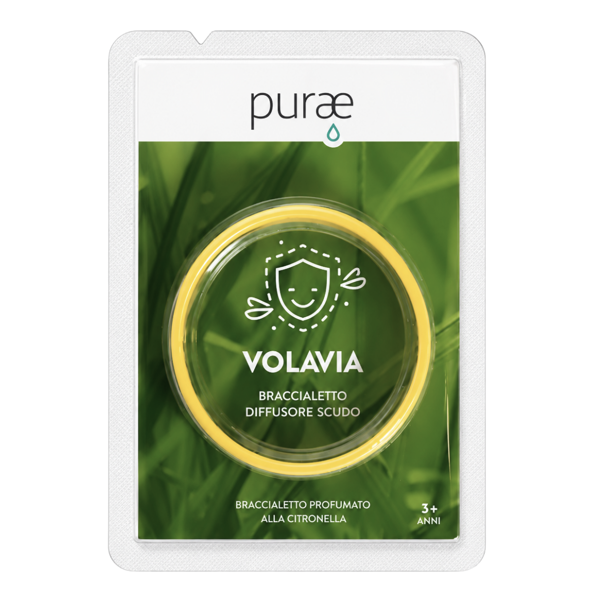Volavia diffuserarmband schild - met Citronella