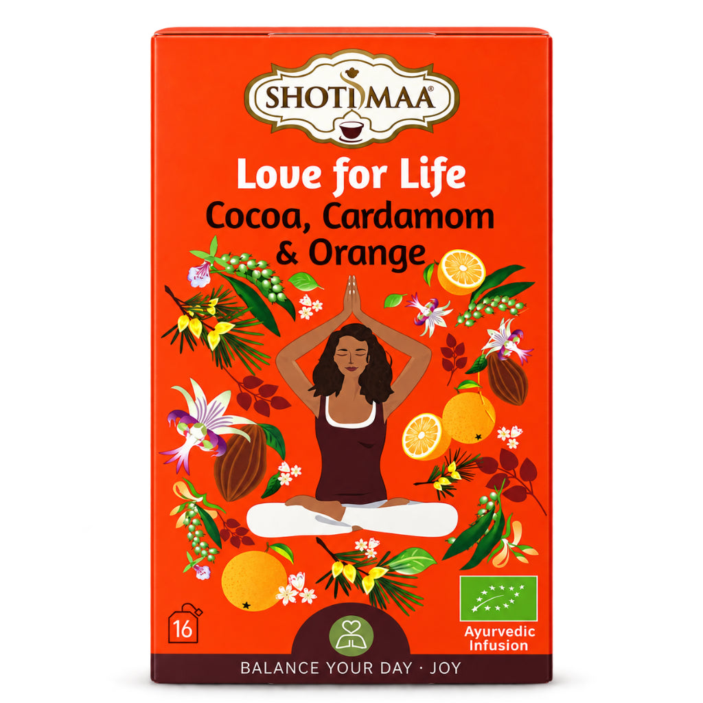 Love for Life  – Tisana Bio Cacao, Cardamomo &amp; Arancia